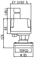 SPS-18TF 尺寸