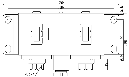SPS-20の外形図